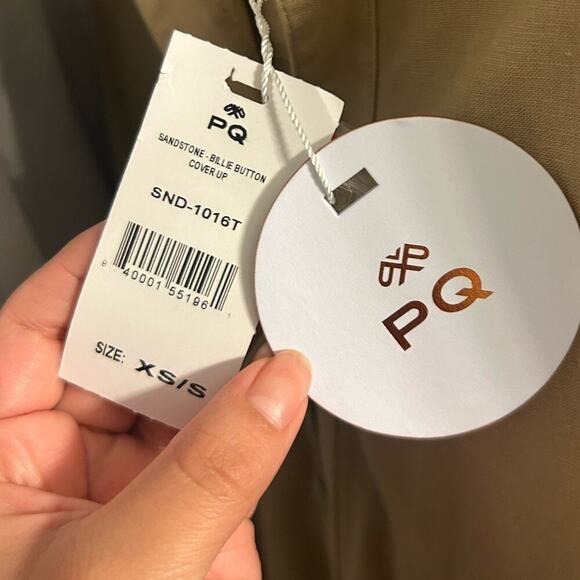 PQ Waterlily Billie Swim Cover Up Dress Size XS/S NWT beach boho vacation chic - Picture 12 of 13